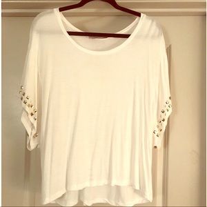 Embellished White T-Shirt